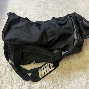 Nike Brasilia Duffel Bag black large gym logo